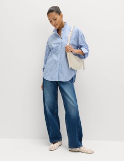 Pruhovaná košile z čisté bavlny