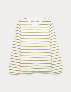 Cotton Rich Striped Top