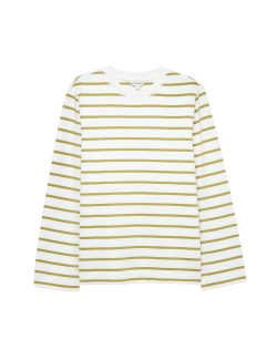 Cotton Rich Striped Top
