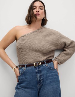 Džíny se širokými palácovými nohavicemi, ze směsi materiálu lyocell™