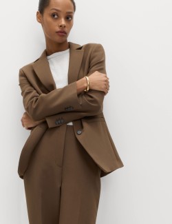 Uvolněné jednořadé sako na míru