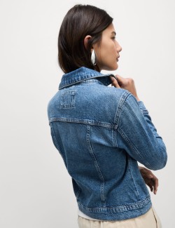 Denim Jacket with Stretch