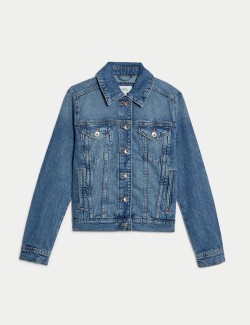 Denim Jacket with Stretch