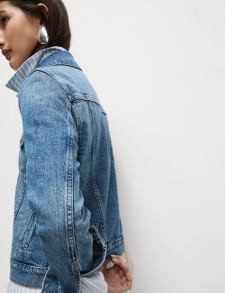 Denim Jacket with Stretch