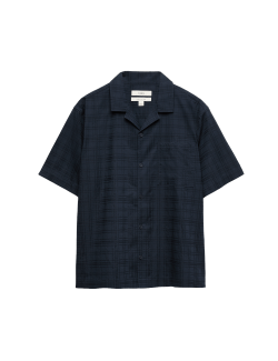 Regular Fit Pure Cotton Short Sleeve Shirt