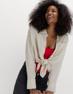 Košile z čistého lnu