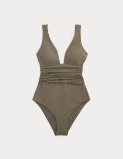 Tummy Control Deep Plunge Swimsuit