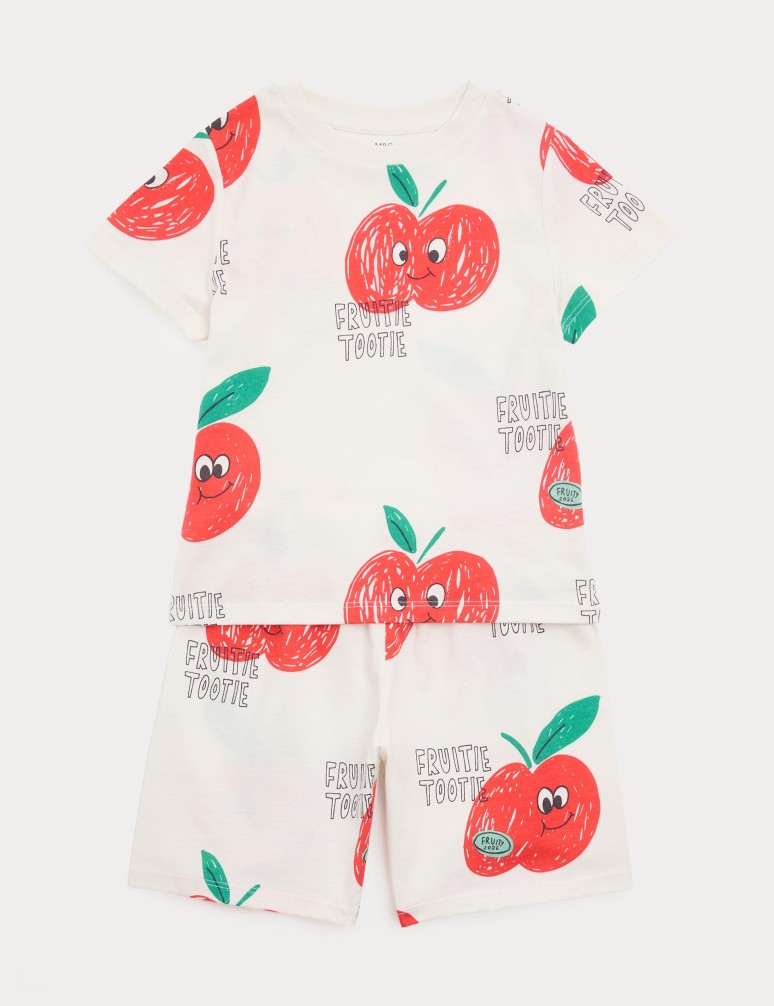 Pure Cotton Apple Pyjamas (1-8 Yrs)