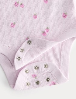 3 Pack Pure Cotton Printed Bodysuits (6½lbs-3 Yrs)