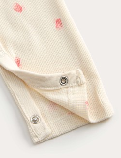 2 Piece Cotton Cinema Sleepsuit with Bib (7lbs-2 Yrs)