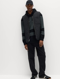 Vícebarevná mikina s kapucí z čisté bavlny