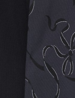 2 ks rozevlátých legín s vysokým obsahem bavlny (6-16 let)