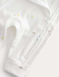 Kombinéza na spaní s vysokým podílem bavlny, 3 ks v balení (3,2 kg – 3 roky)