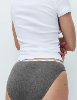 4pk Supima Cotton Rich High Leg Knickers