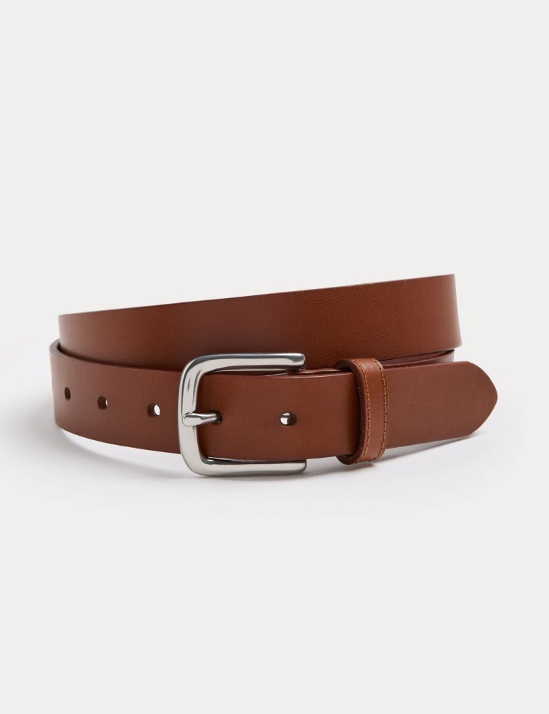 Slim Leather Belt