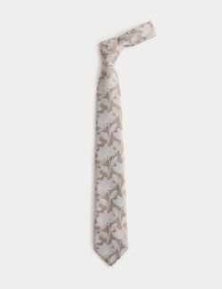 Floral Fan Tie