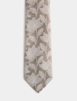 Floral Fan Tie