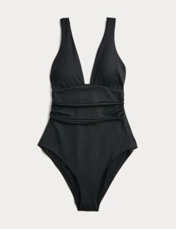 Tummy Control Deep Plunge Swimsuit
