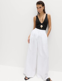 Tummy Control Deep Plunge Swimsuit