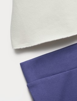 2dílný outfit topu a spodního dílu NYC, s vysokým podílem bavlny (6–16 let)