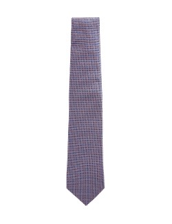 Geometric Pure Silk Tie