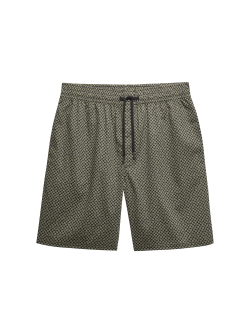 Cotton Rich Printed Pyjama Shorts