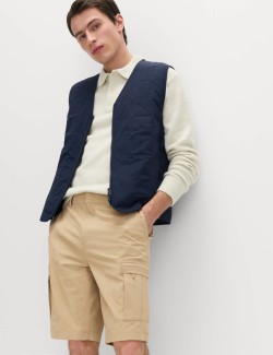 Kapsáčové šortky rovného střihu