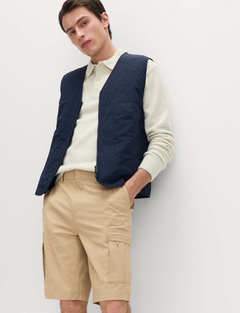 Kapsáčové šortky rovného střihu