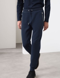 Regular Fit Cotton Rich Cuffed Joggers