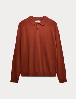 Cotton Rich Knitted Polo Shirt