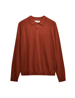 Cotton Rich Knitted Polo Shirt