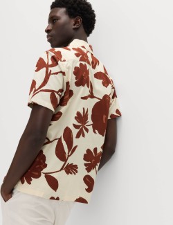 Košile klasického střihu s krátkým rukávem, z čisté bavlny