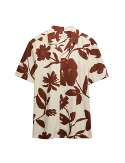 Košile klasického střihu s krátkým rukávem, z čisté bavlny