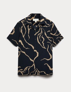 Regular Fit Printed Short Sleeve Shirt