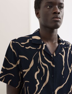 Regular Fit Printed Short Sleeve Shirt