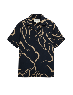 Regular Fit Printed Short Sleeve Shirt