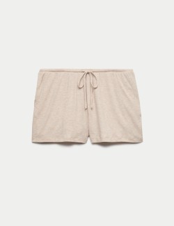 Modal Rich Ribbed Pyjama Shorts