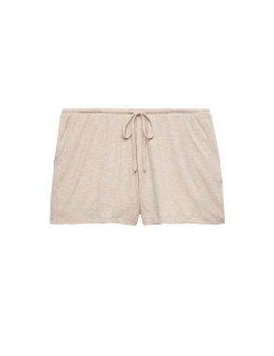 Modal Rich Ribbed Pyjama Shorts