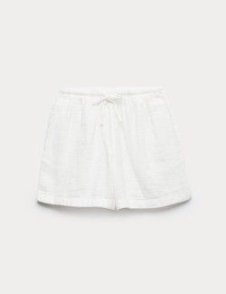 Pure Cotton Double Cloth Shorts