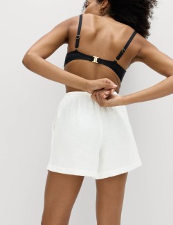 Pure Cotton Double Cloth Shorts