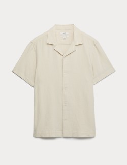 Texturovaná košile z čisté bavlny