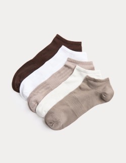 Krátké ponožky Trainer Liners™ z mikrovlákna, 5 ks