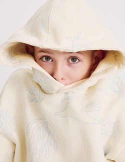 Cotton Rich Patterned Hoodie (6-16 Yrs)