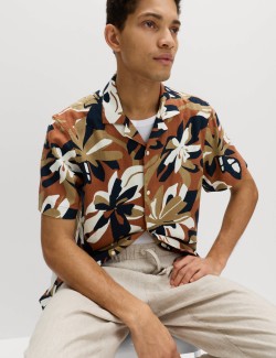 Linen Rich Hawaiian Shirt