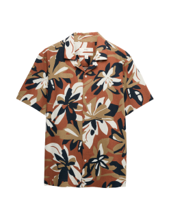 Linen Rich Hawaiian Shirt