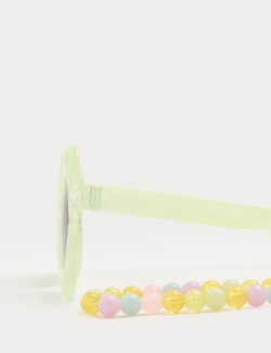 Kids' Flower Sunglasses with Chain