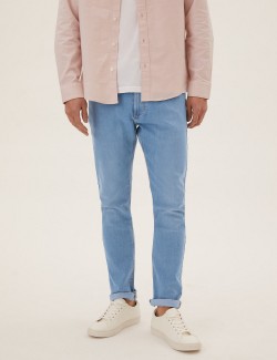 Strečové džíny s úzkým střihem