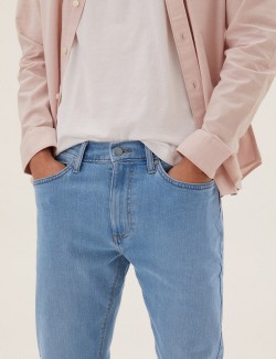 Strečové džíny s úzkým střihem