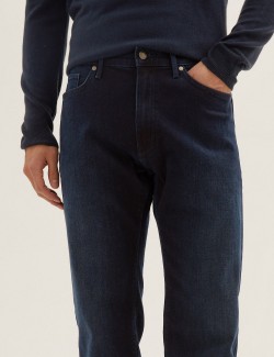 Straight Fit Stretch Jeans