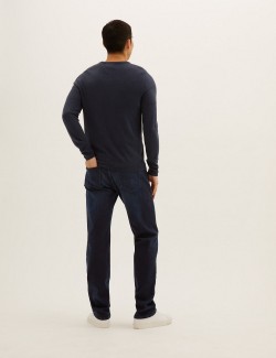 Straight Fit Stretch Jeans